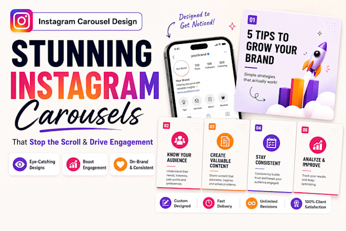 design custom instagram carousel posts that boost engagement