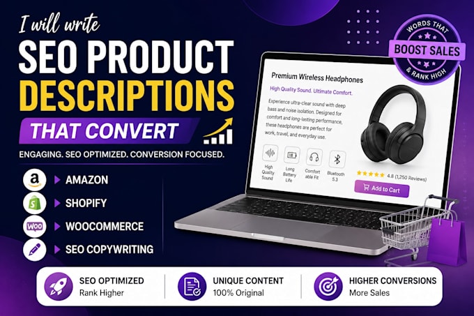 write SEO product descriptions that convert