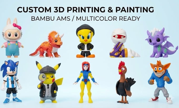 create multicolor 3d print model stl 3mf split slice for bambu lab ams and prusa