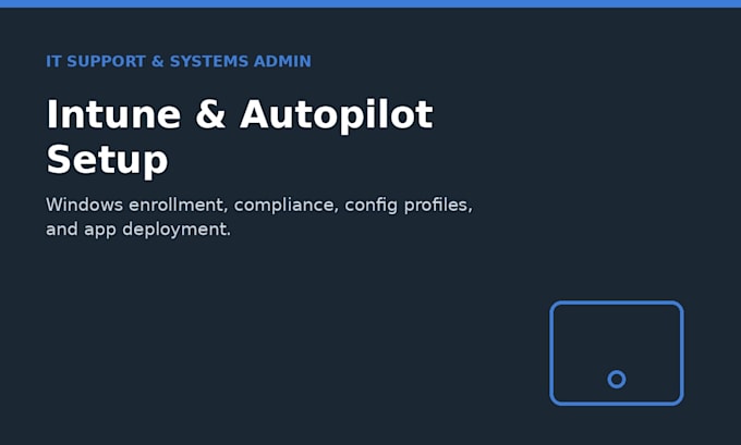 set up and manage your intune and autopilot windows mdm