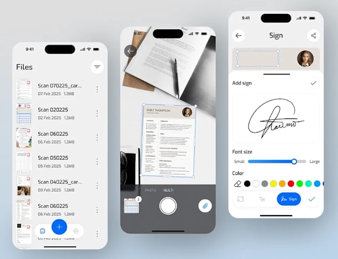 develop ocr scanning app, ai scanner app, barcode scanner app, pdf scanning app