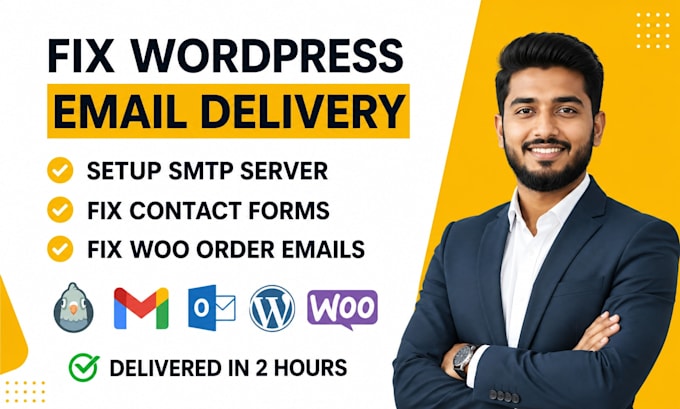 fix wordpress emails not sending and setup wp mail SMTP