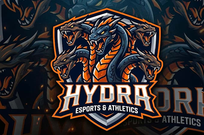 create awesome style hydra mascot logo design in 12 hours