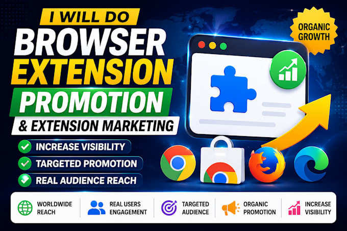 browser extension promotion and extension marketing