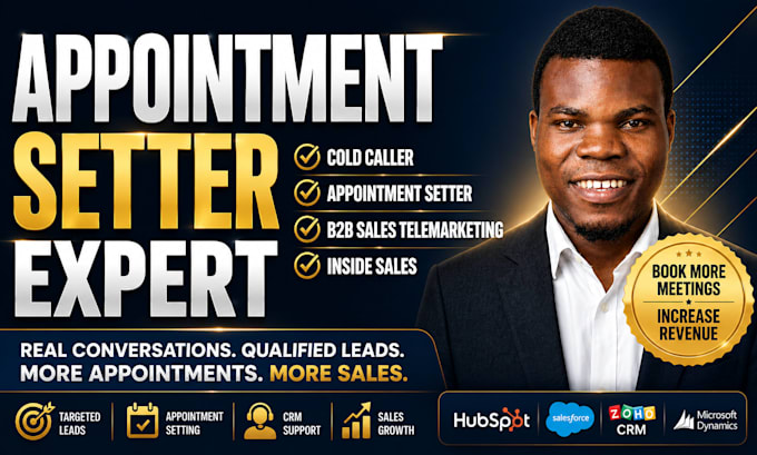 be your b2b cold caller and appointment setter expert