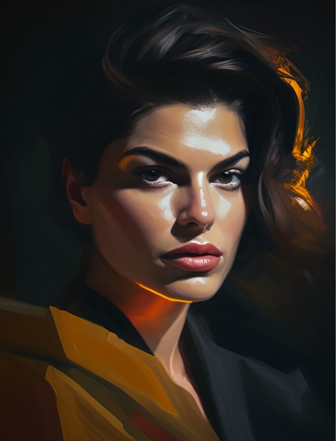 create portraits in any artist style