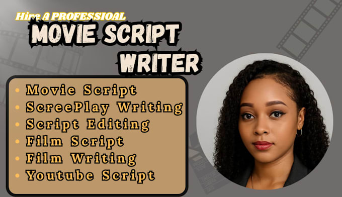 write screenplay, movie script, short film