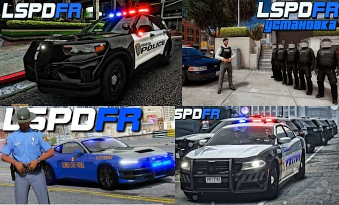 customize immersive lspdfr graphic and police mods setup