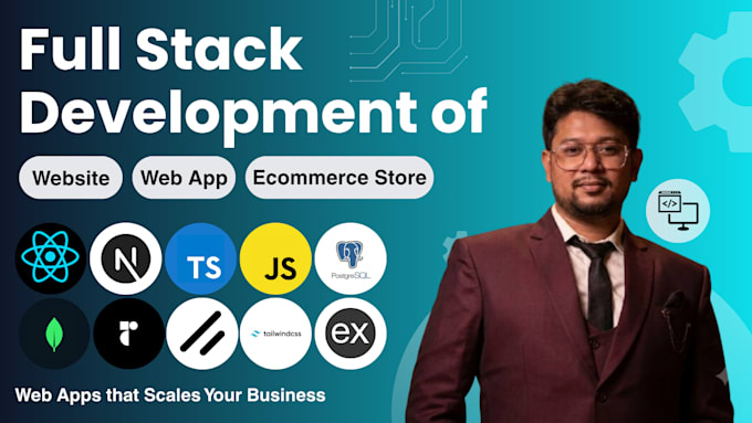 build a responsive full stack next js react business website