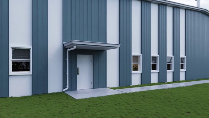 create 3d industrial animation architectural walkthrough and factory renovation