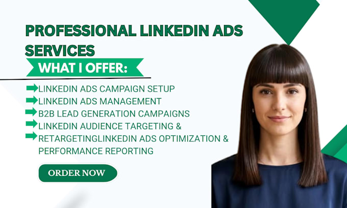 create and manage linkedin ads campaigns for b2b lead generation