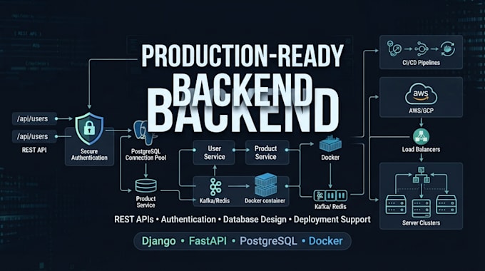 build production ready rest apis and backend services