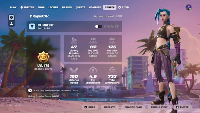 be your fun fortnite zero build gaming partner