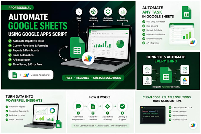 automate google sheets using apps script