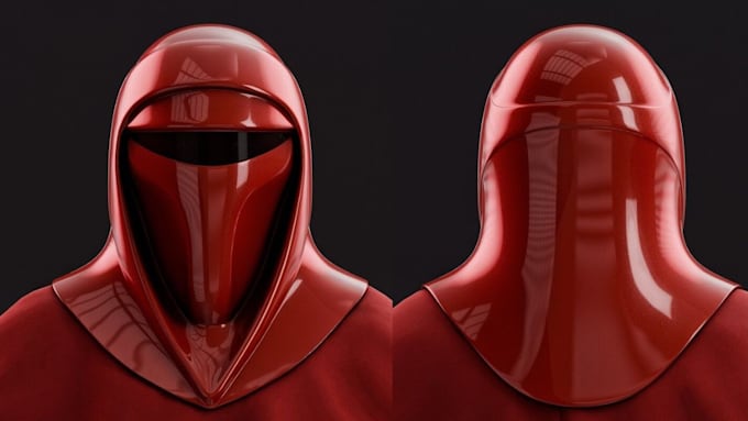 create 3d cosplay helmets, armor, masks and props for 3d printing stl