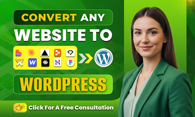 convert or clone wix, claude, vercel, replit, durable, ai, lovable to wordpress