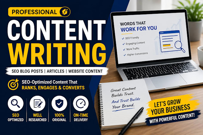 write professional SEO content for your website