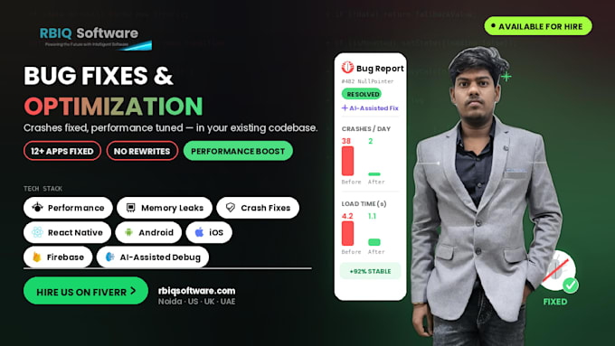 debug and optimize your react native or android app fast