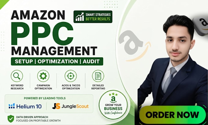 manage amazon PPC, amazon ads advertising and PPC audit