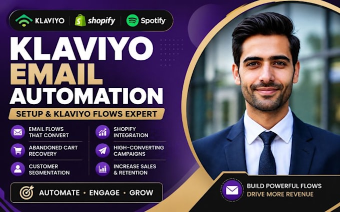 setup klaviyo email marketing automation spotify setup klaviyo flows