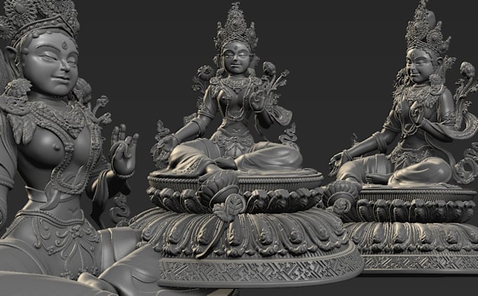 create high quality detailed 3d model