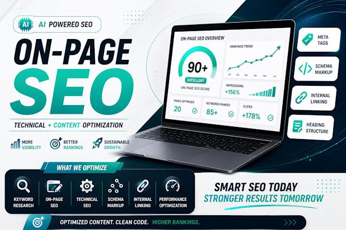 professional on page SEO and google ranking optimization