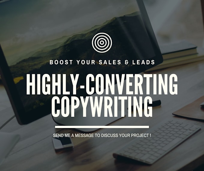 write high converting sales page copy and landing pages