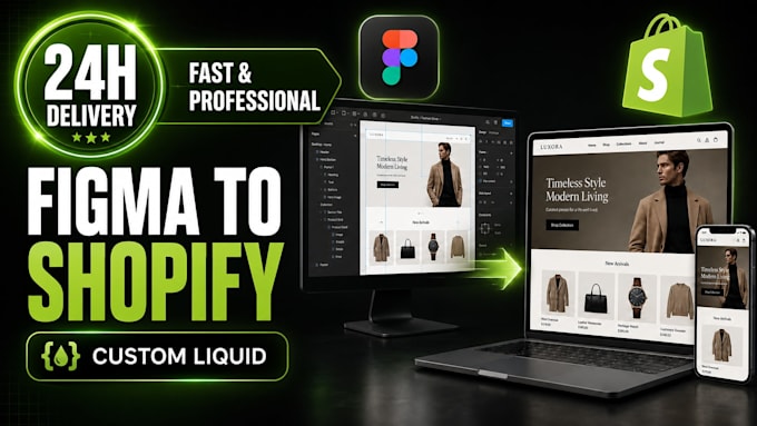 convert figma to shopify using custom liquid