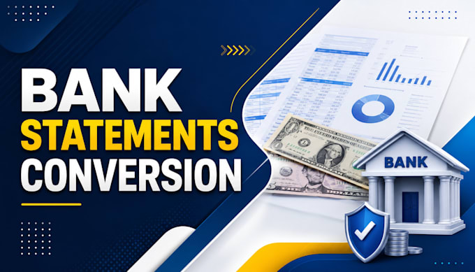 convert your bank statements to excel