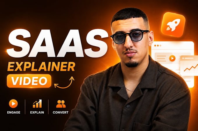 create saas explainer video, demo video for saas product