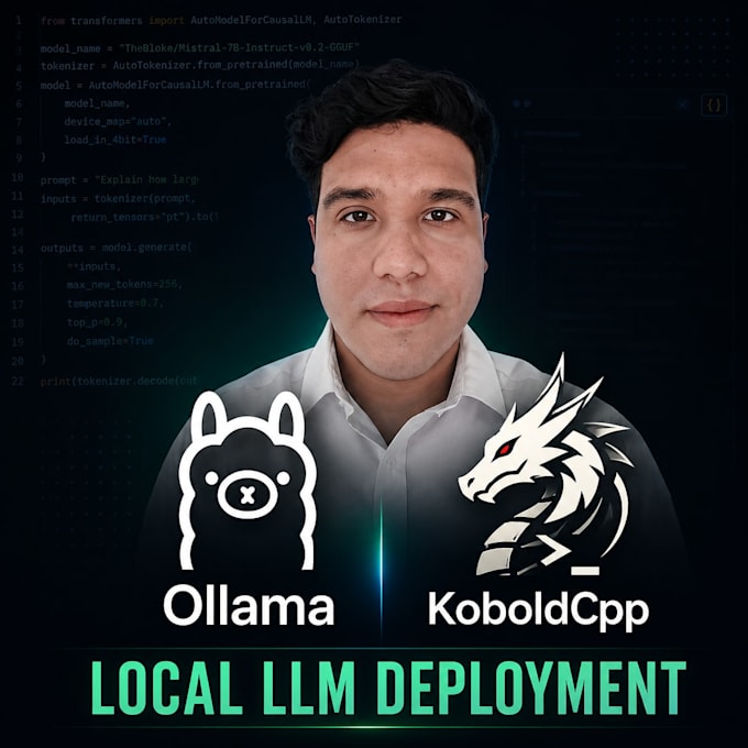 setup and optimize local llms using ollama or koboldcpp