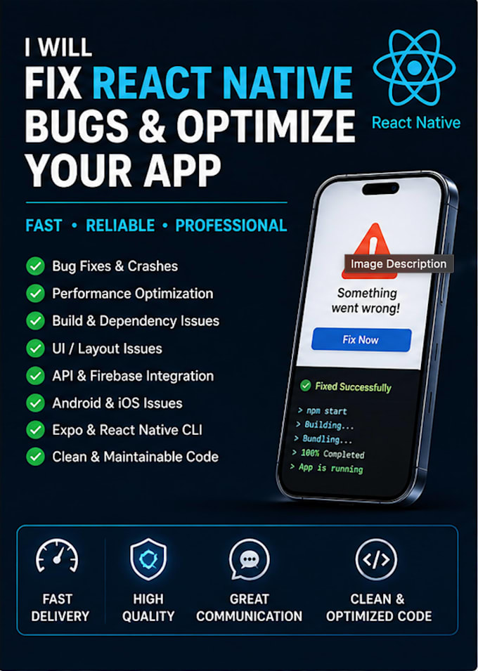 fix react native bugs, improve performance, and resolve crashes