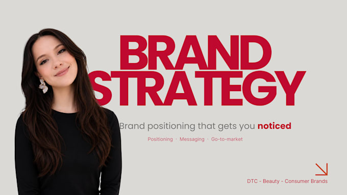 create a brand strategy and go to market plan