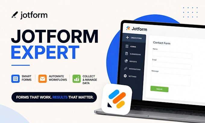 create professional jotform forms, workflows, automations, and integrations