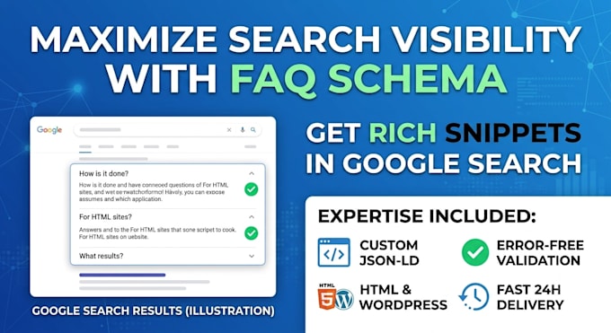 add an optimised faq schema for your website