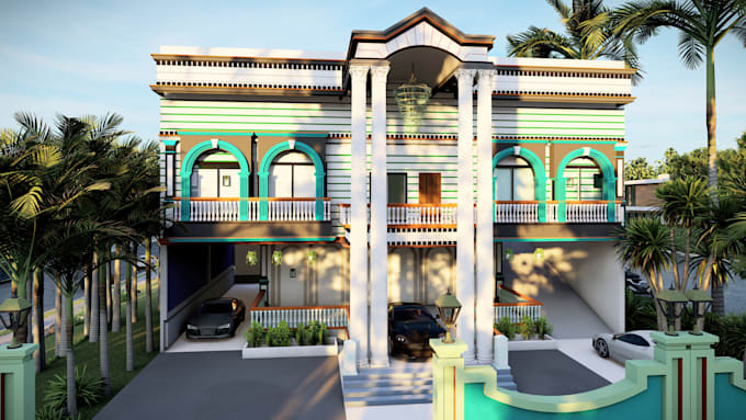 do realistic 3d render