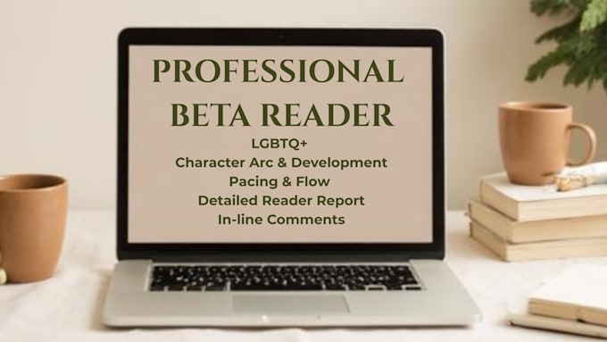 beta reading for lgbtq and character driven fiction
