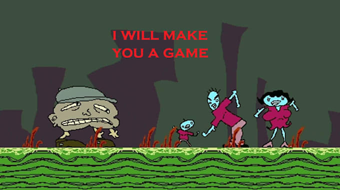 make a crappy video game about whatever you want