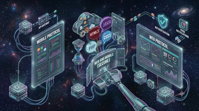 create professional websites and mobile apps