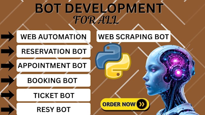 make stock reservation bot, booking bot resy bot, appointment bot restaurant bot