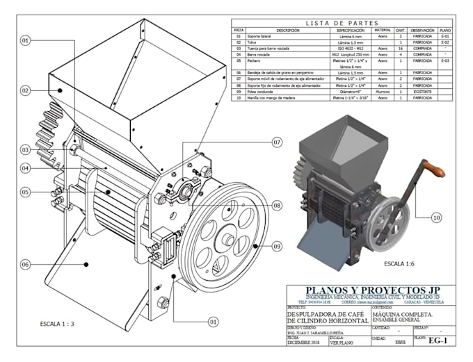 do 3d cad design with 2d techanical drawings for manufacturing