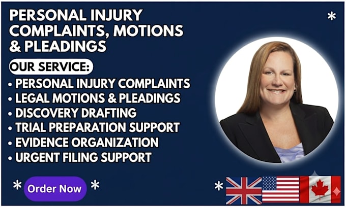 draft motion for summary judgment, motion to dismiss, answer, lawsuit, nda