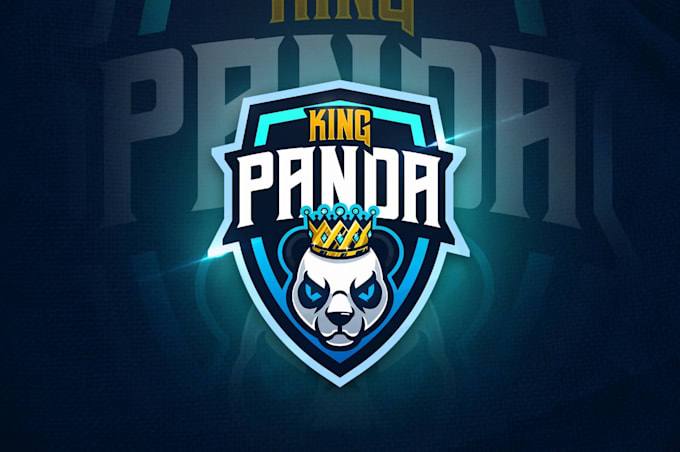 create a professional panda logo with source files