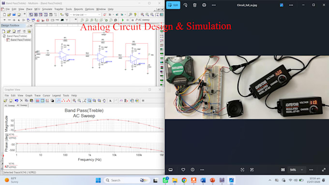 do electrical engineering circuit design and simulation