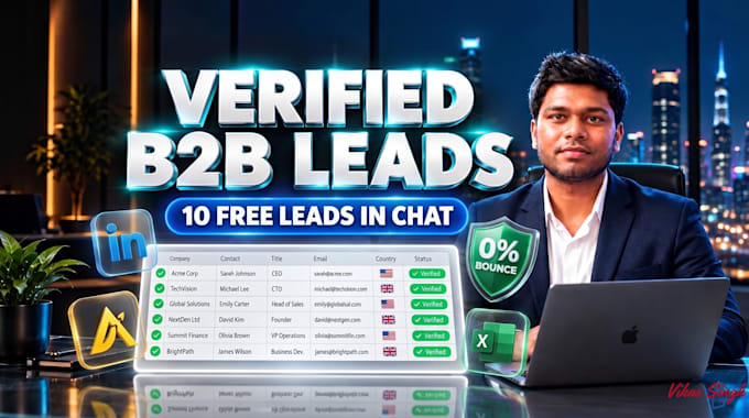 do b2b lead generation, linkedin leads and email list