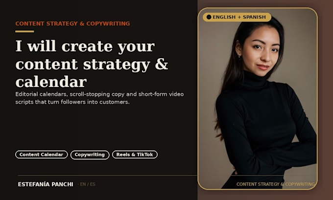 create a content strategy and calendar for your brand
