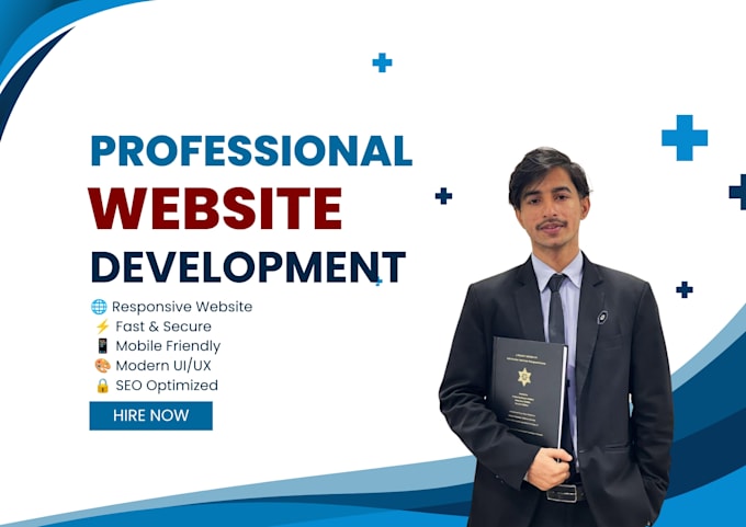 develop a responsive business website using PHP, mysql