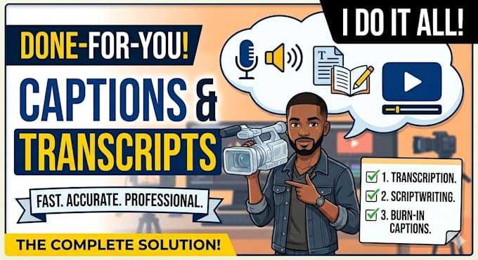 create accurate srt subtitles and video captions
