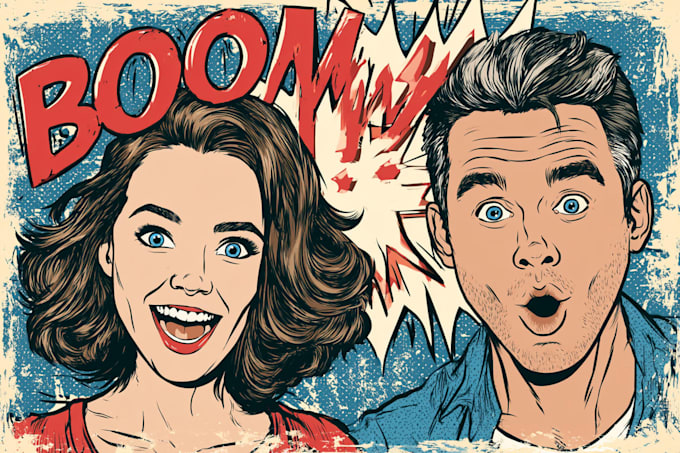 create comic book art