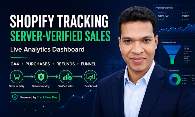 set up shopify ga4 tracking with a server verified sales dashboard